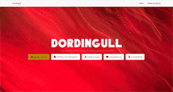 Desktop Screenshot of dordingull.com